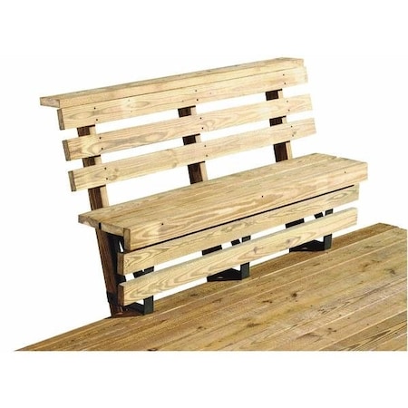 Hopkins 2x4 Basics Bench Bracket for Decks 90170